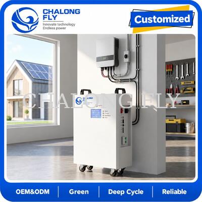 ระบบกักเก็บพลังงานสำหรับที่พักอาศัย 15kWh 16kWh 51.2V Powerwall แบตเตอรี่โซลาร์เซลล์สำหรับสำรองไฟบ้าน
